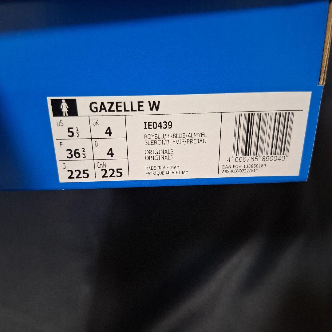 adidas Gazelle W 22.5 新品未使用 IE0439