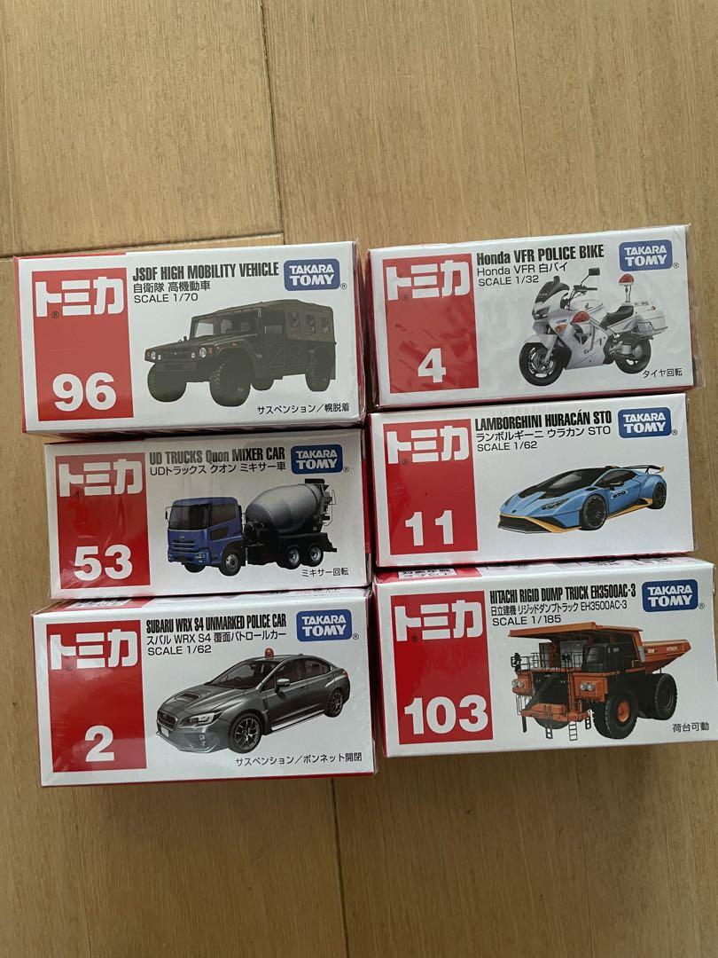 トミカセット53個　まとめ売り トミカ ミニカーセット 1/64 6台 - メルカリ