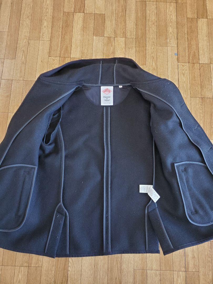 DANTON　ダントン　ウールモッサ シングルフードジャケット　サイズ42
