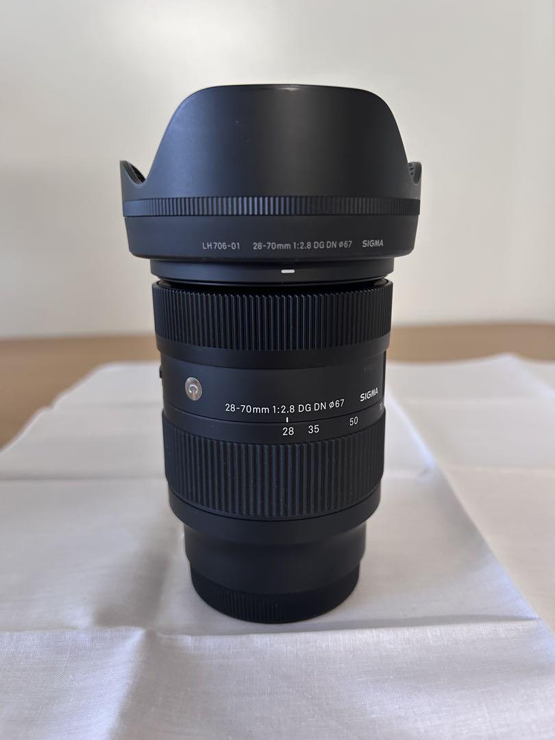 【eマウント】 SIGMA 28-70mm F2.8 DG DN Amazon.com : Sigma 28-70mm F2.8 DG DN for Sony E (Renewed