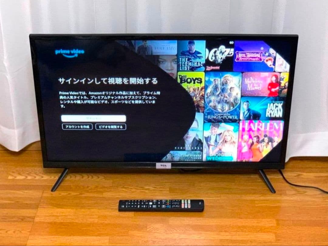 TCL32型スマートテレビAndroid搭載／地上波bscs 2022年 - メルカリ