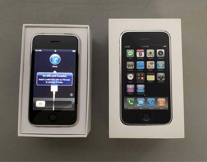 希少白箱付き　Apple 初代 iPhone 3G 16G ホワイト