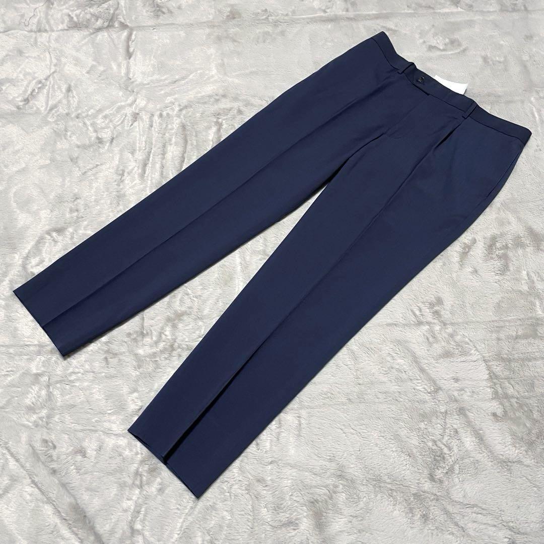 【美品】スーツセレクト　ウォッシャブル　セットアップ　AB7 XL ネイビー　紺