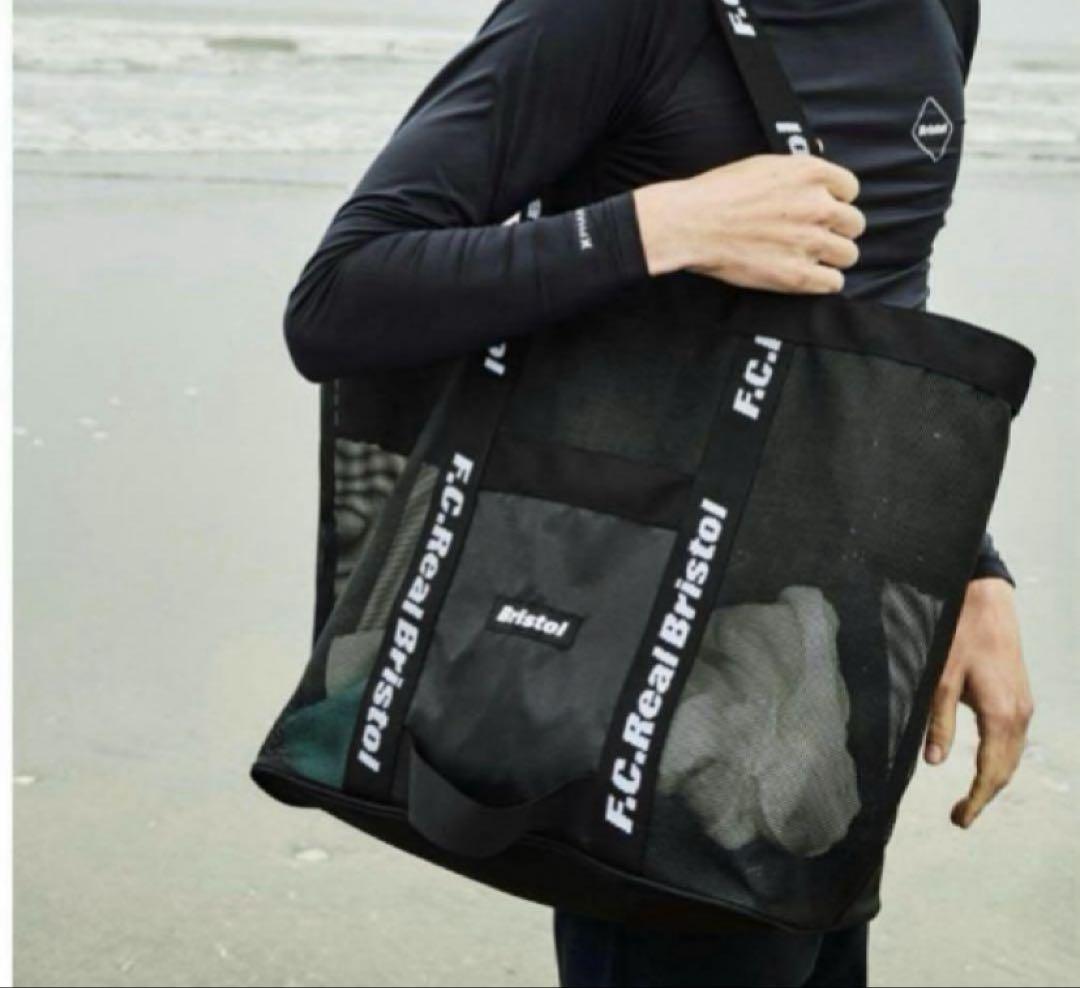 バッグ F.C.Real Bristol MESH TOTE BAG