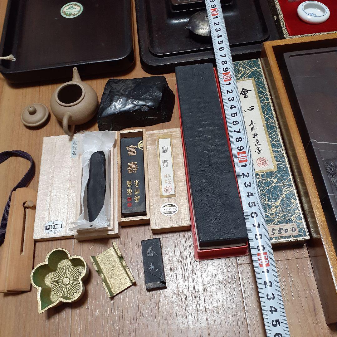 書道具 掛け軸 筆置 古美術 文房四寶 硯 kablG-m66488489851 中国朱泥急須 古墨 端渓硯 水滴 大人気