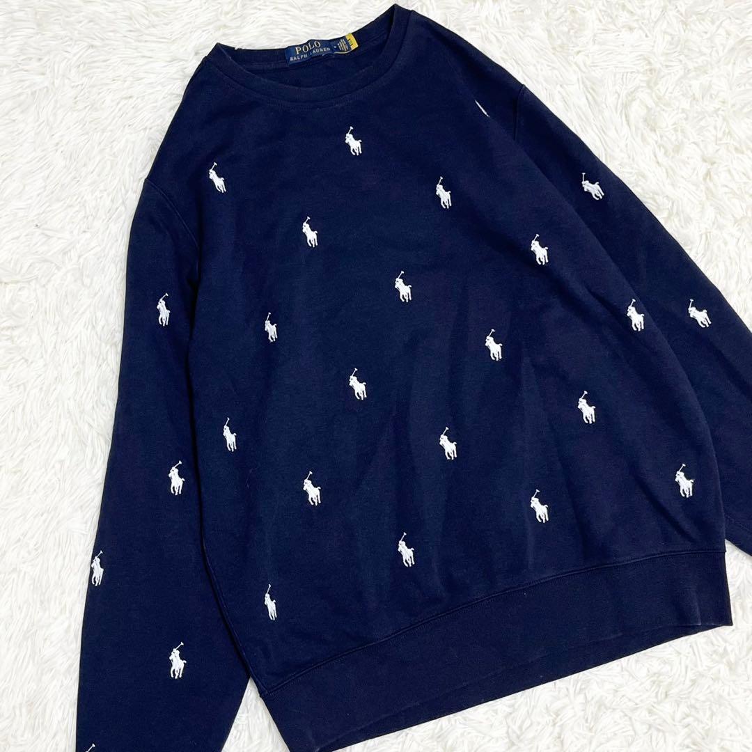 トレーナー ポニー刺繍