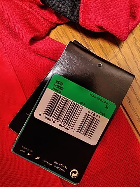 マンチェスターユナイテッド DHL トレーニングシャツ XL 新品未使用 タグ付
