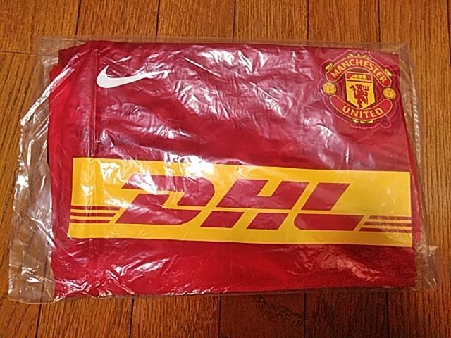 マンチェスターユナイテッド DHL トレーニングシャツ XL 新品未使用 タグ付