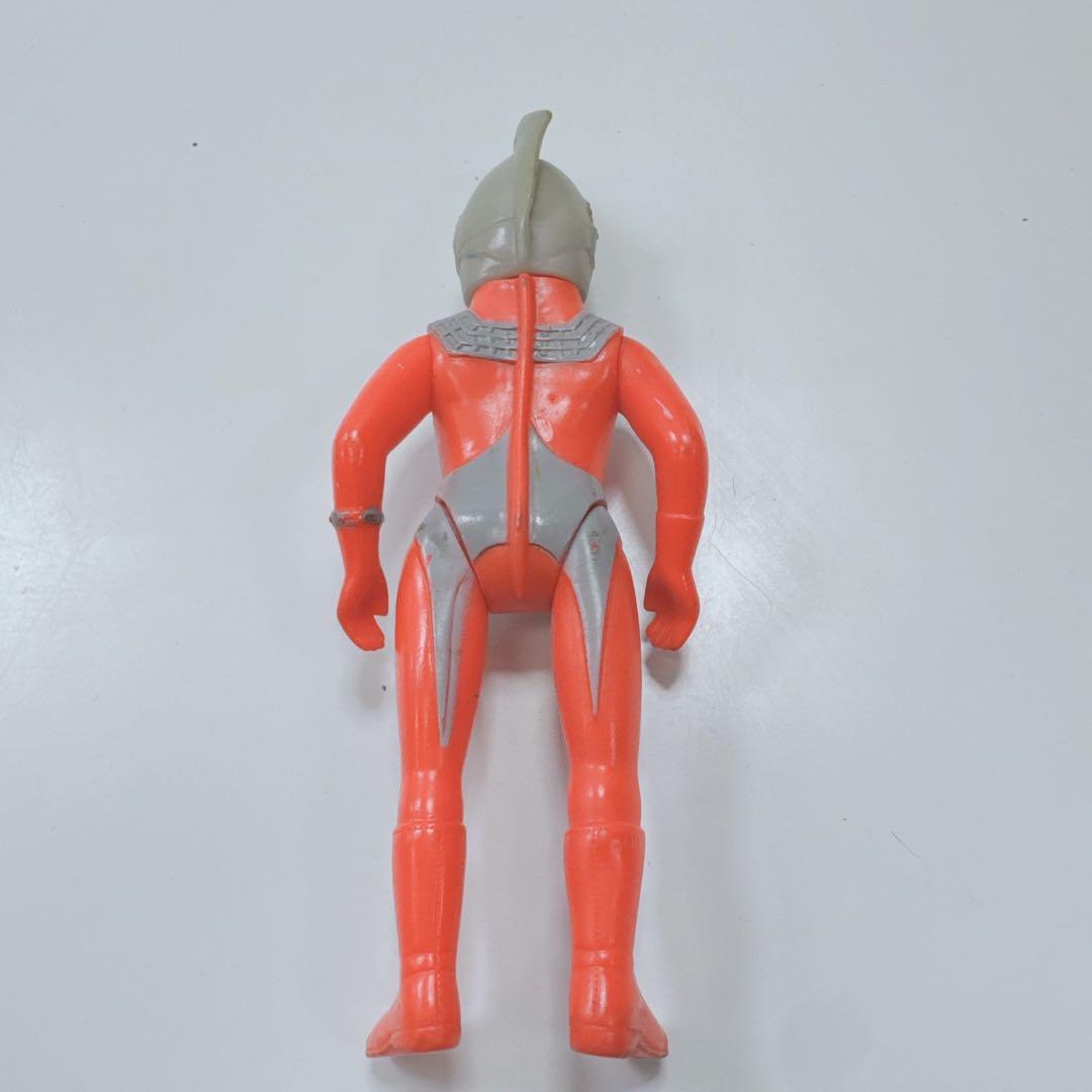 k1391ブルマァク ウルトラマンタロウ ソフビ 16cmサイズ エース 当時物