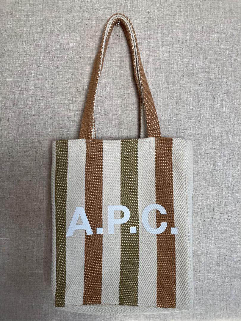 A.P.C. ストライプ　トートバック　アーペーセーバッグ