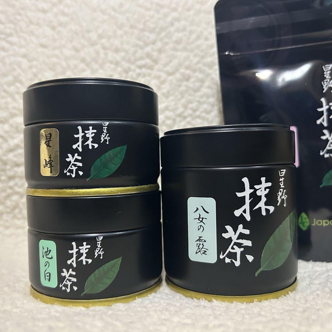 星野製茶園　八女の露40g 星峰　20g　池の白　20g 八女の華　4点セット