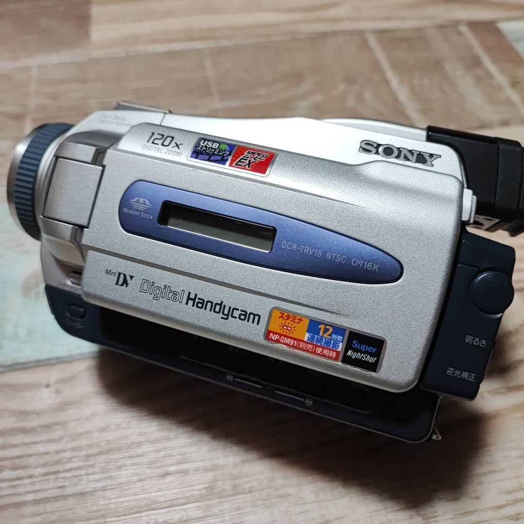 [動作確認済み] SONY miniDV Handycam DCR-TRV18