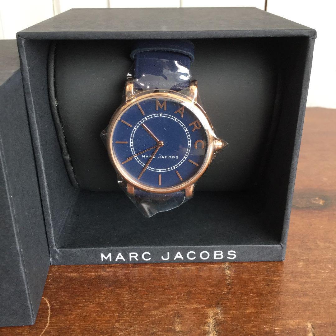 MARC JACOBS レディース腕時計 ゴールド/ネイビー 海外購入品