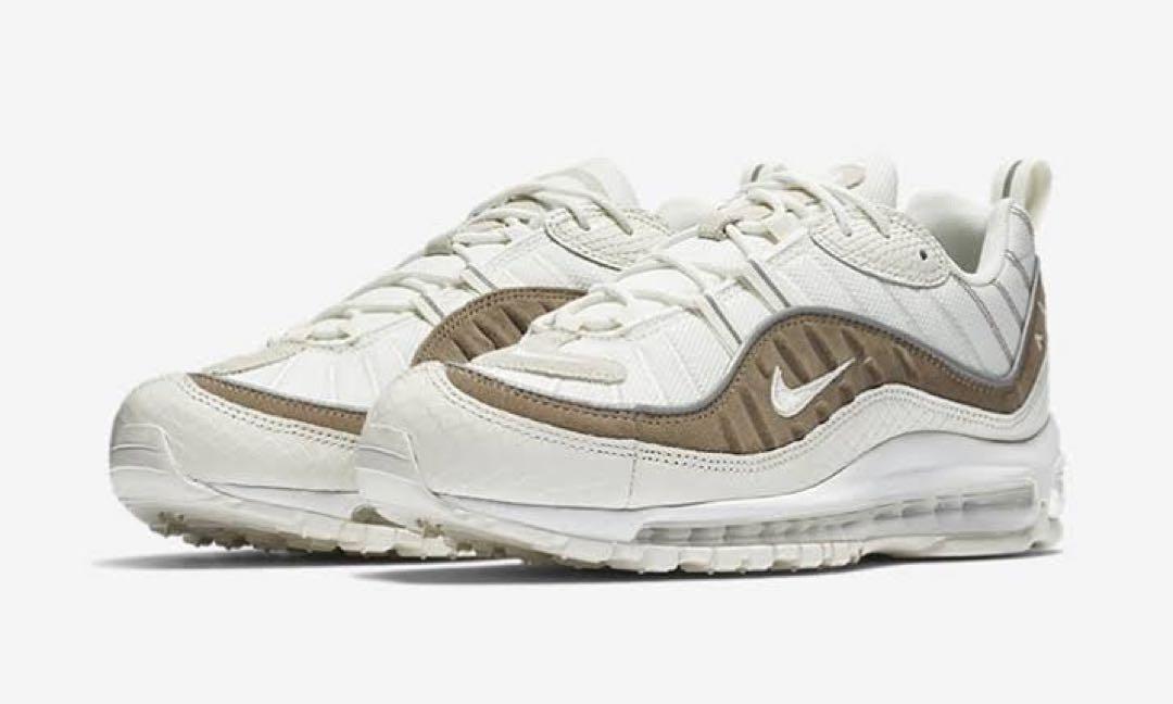 Nike Air Max98 SE 27.0cm ホワイトベージュ