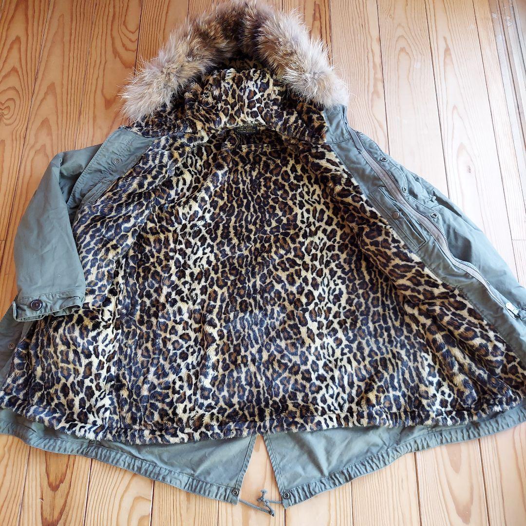 WACKO MARIA レオパードモッズコート　M