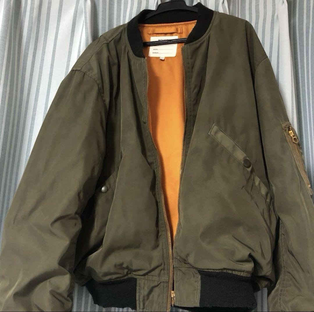 MOUSSY ダメージ MA-1