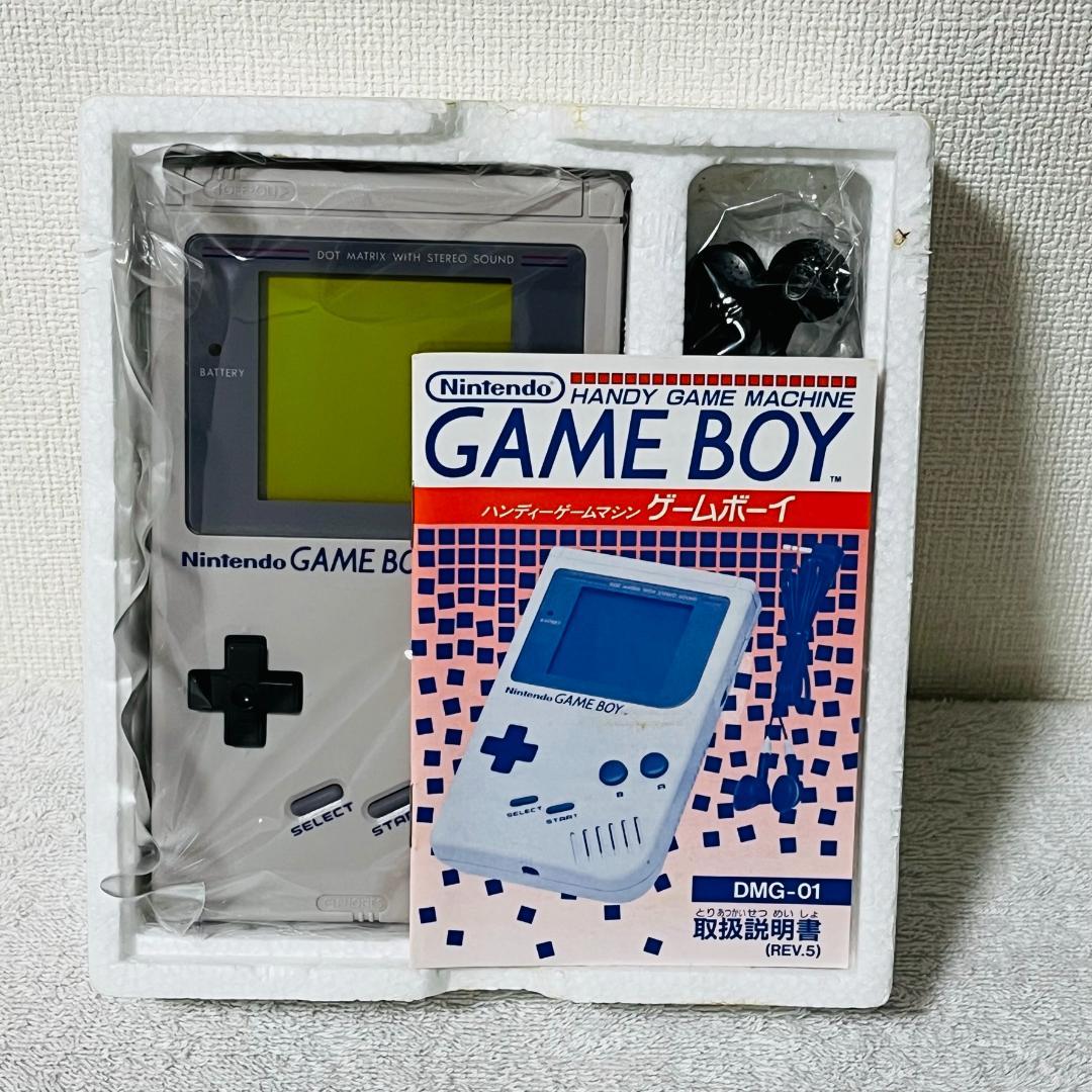初代 Nintendo ニンテンドー ゲームボーイ DMG-01 説明書付き
