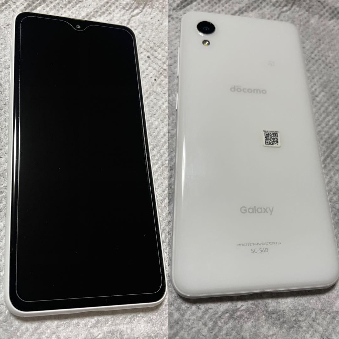 新品同様 Galaxy A22 5G ホワイト 64 GB SIMフリー（Galaxy A22