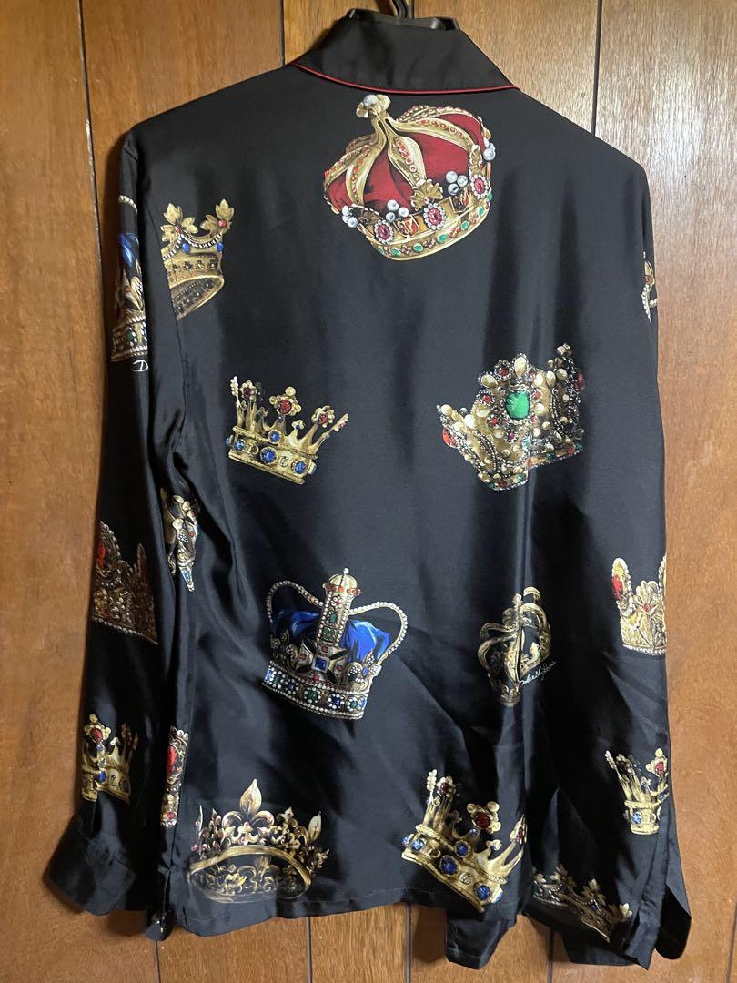 Dolce & Gabbana ミュージカルプリントシルクパンツ | Sendegaro UK