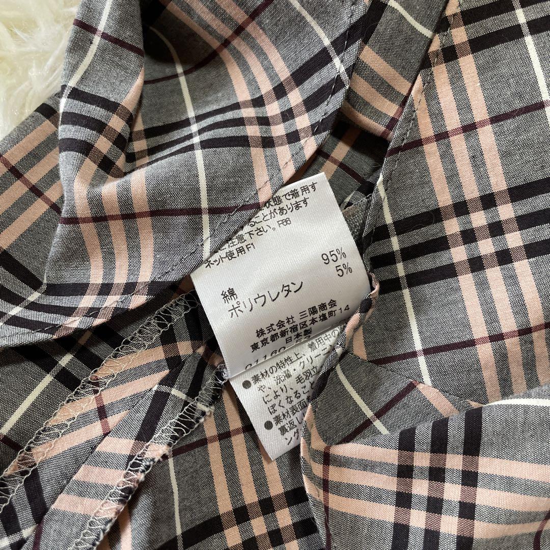 Burberryバーバリーブルーレーベル タンクトップ ノバチェック
