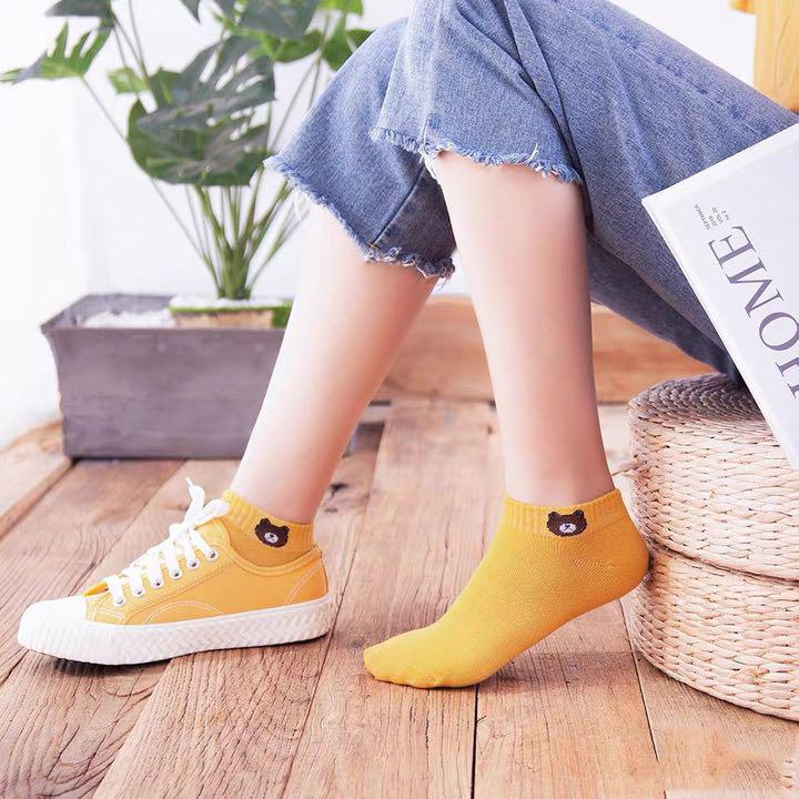 靴下レディース くるぶし ショートソックス 色別10足セット メルカリ