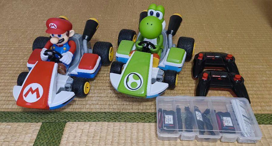 最終値下げ【美品・ほぼ未使用】マリオカートラジコンR/C BIGマリオ＆ヨッシー