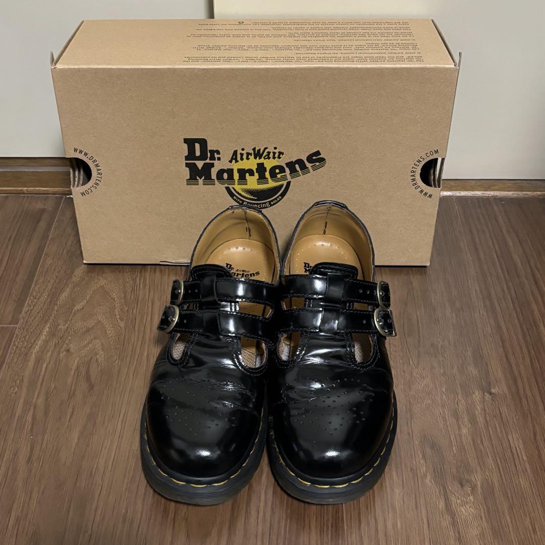 美品】Dr.Martens KARA UK6 メリージェーン 茶系