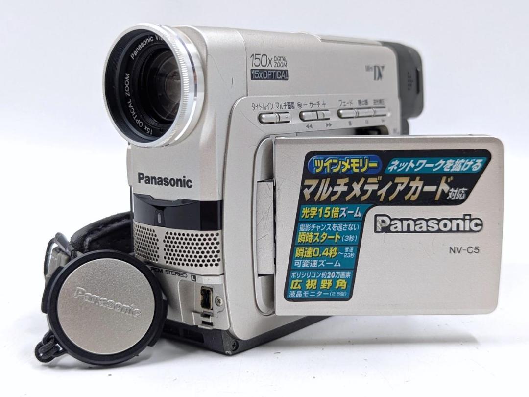 miniDVのダビングに！ Panasonic ビデオカメラ NV-C5 02 - メルカリ