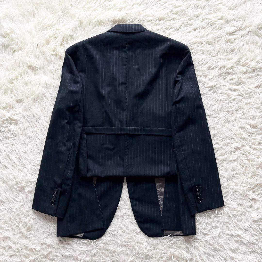 <ハンガー>BOGLIOLI × BEAMS F ネイビー ウールスーツ 48