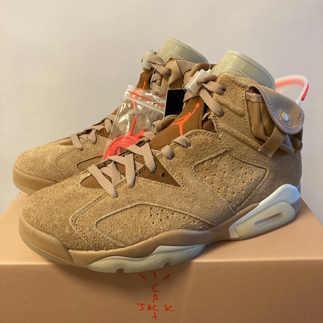 28.0cm | ナイキ エア ジョーダン 6 レトロ x トラビス スコット