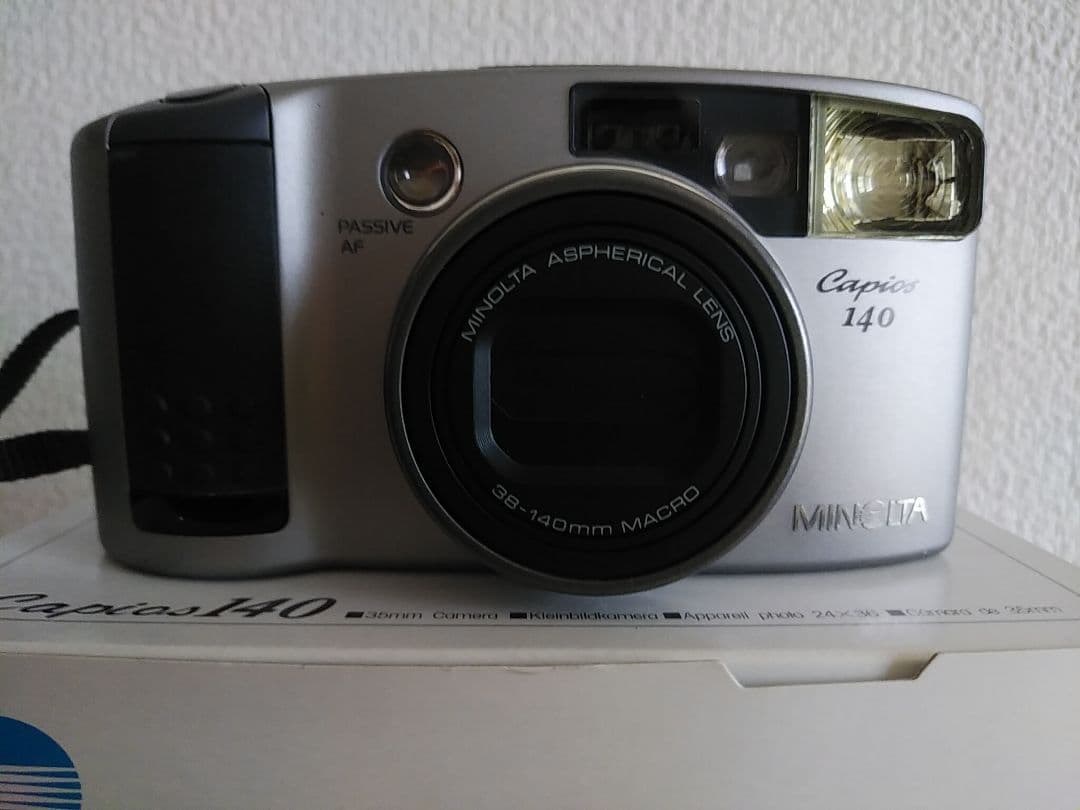 MINOLTA Capios140 フィルムカメラ【動作確認済】 F102782750 MINOLTA Capios140 フィルムカメラ【動作確認済】 F102782750