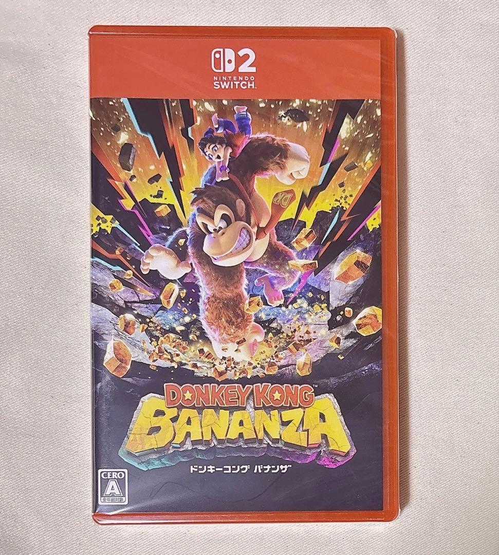 未開封シュリンク付き　ドンキーコングバナンザ 新品未開封 ドンキーコングバナンザ switch 2 - メルカリ