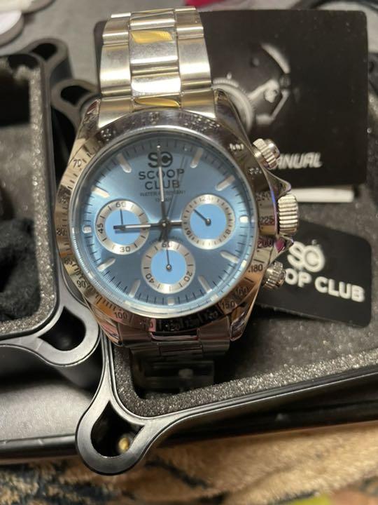新作在庫 お値下げ❣️ scoop club クロノグラフSA6805-04新品❣️ mHnFx-m66506424174 正規品人気