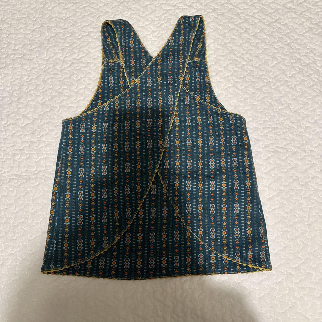 Misha & Puff Apron Top 6y