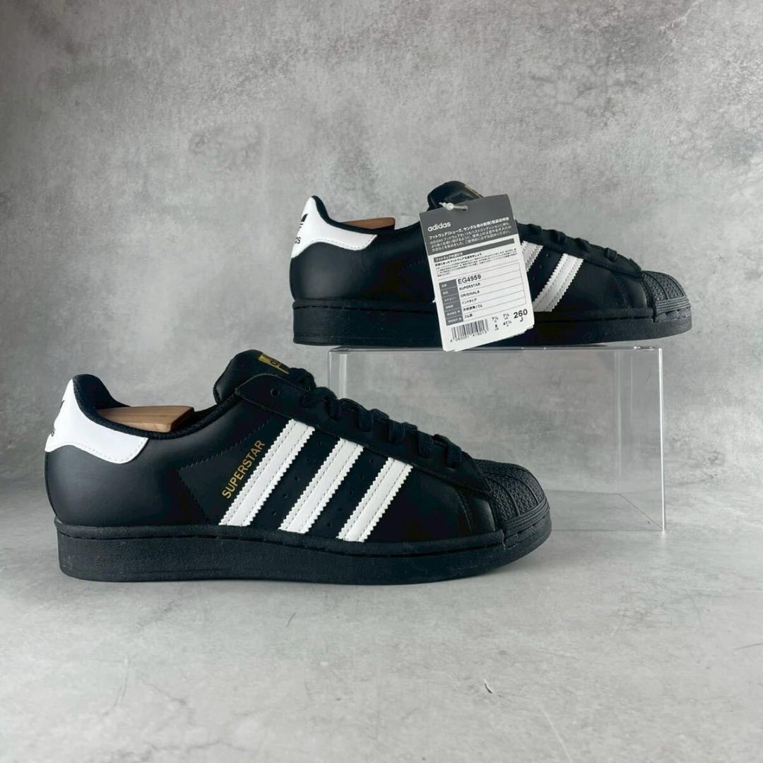 新品タグ付き ADIDAS アディダス SUPERSTAR シューズ 26cm