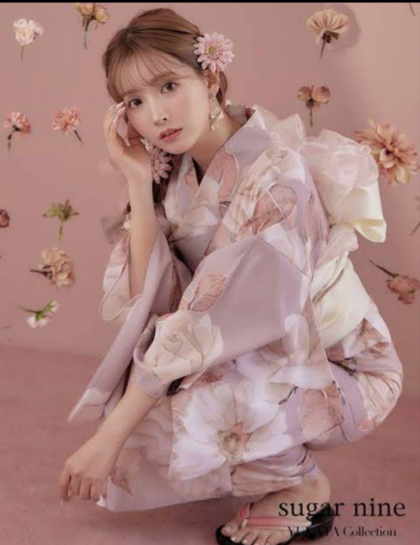 sugar nine 花柄浴衣