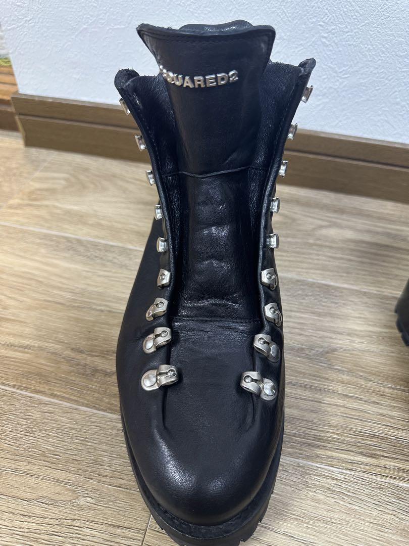 DSQUARED2 マウンテンブーツ ブラック【サイズ40】メンズ