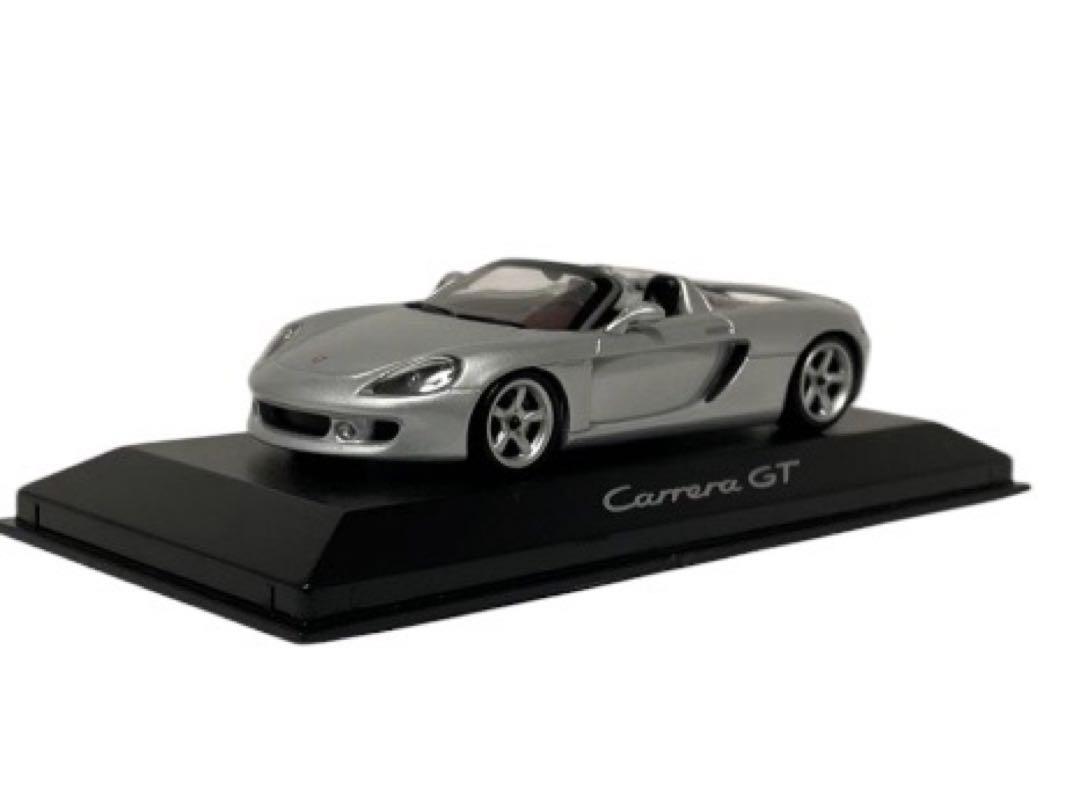ポルシェカレラGT シルバー　ミニチャンプス　1/43 絶版品　希少品