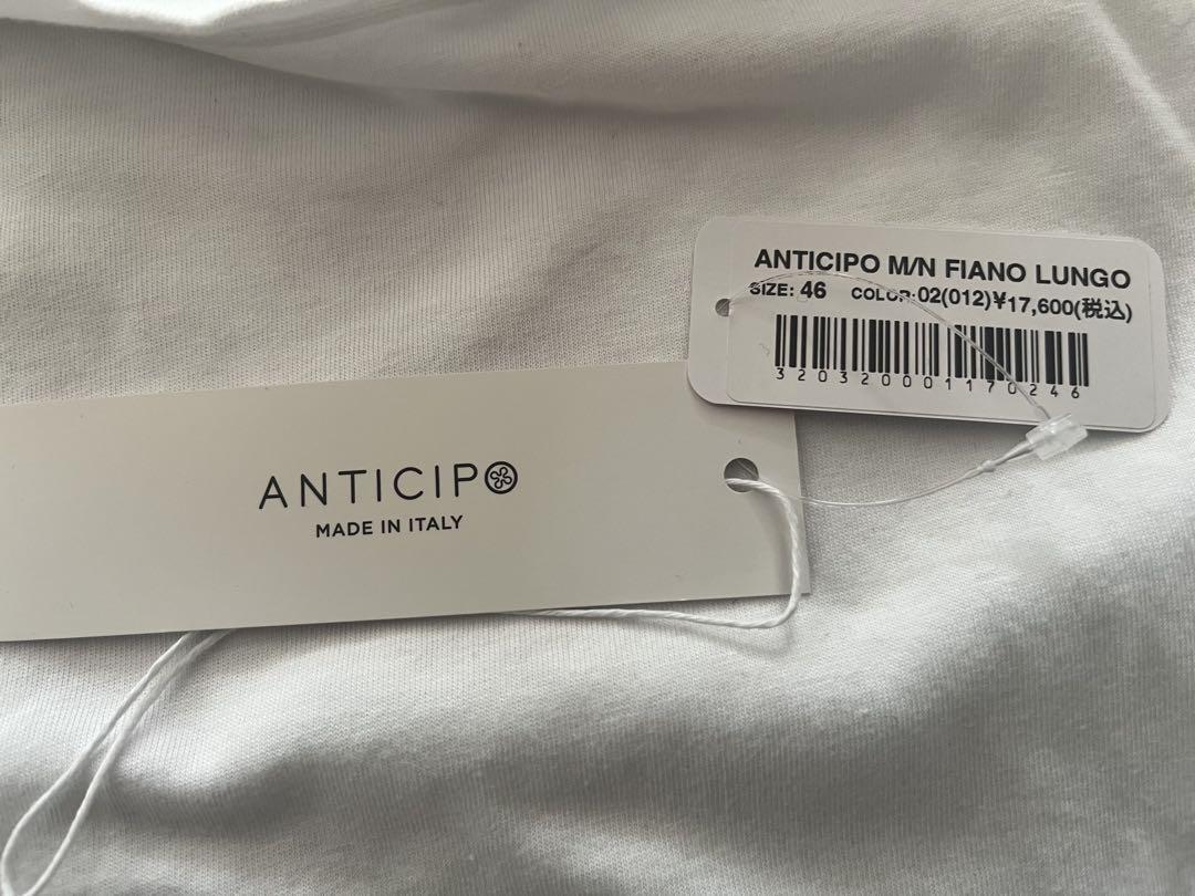 ANTICIPO アンティーチポ　長袖モックネックカットソー