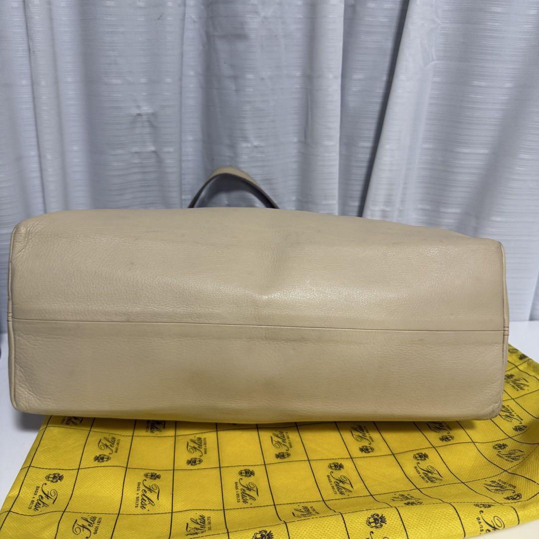 ⭐️未使用級⭐️ フェリージ トートバッグ 15-20 ベージュ