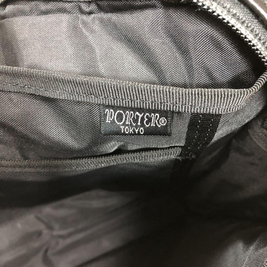 PORTER　ビジネスバッグ　黒　ロゴタグ　2wayバッグ　吉田カバン