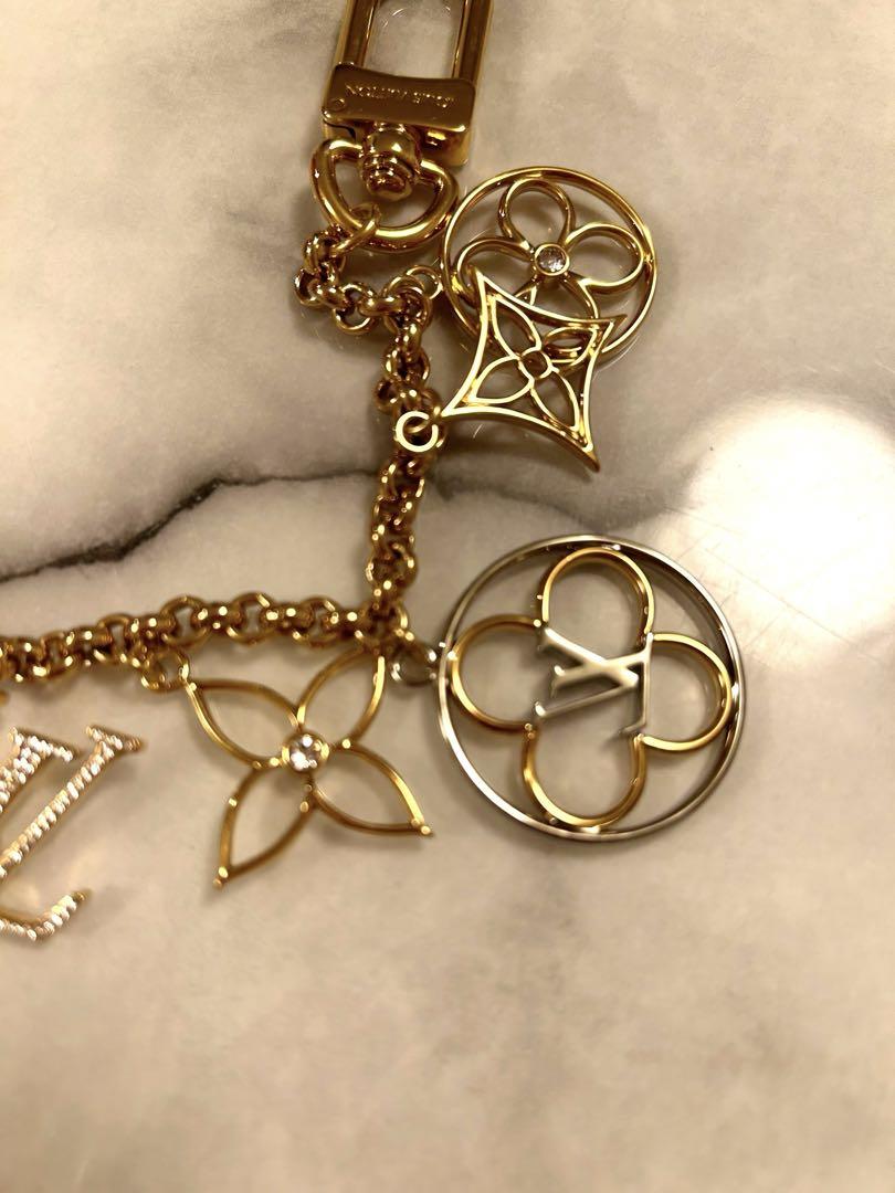 Louis Vuitton ビジューサックシェンヌフラワーフィネス 美品