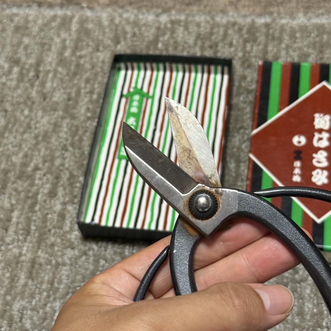 情張？ 銘不明 津軽剪定鋏 未使用長期保管品 （ハナサンショップ