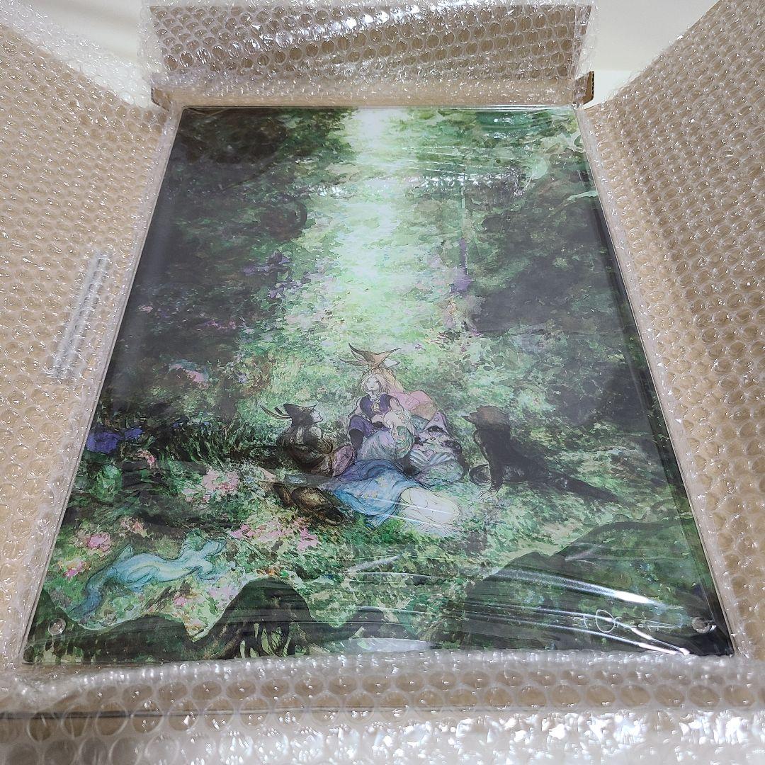 美品】FF9 天野喜孝 A3アクリルプレート｜コレクション