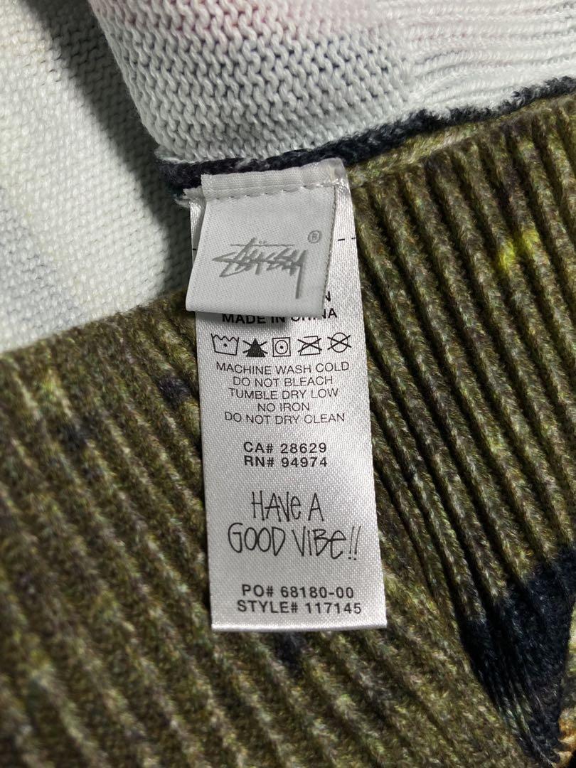 Stüssy Peter Tosh Print セーター M