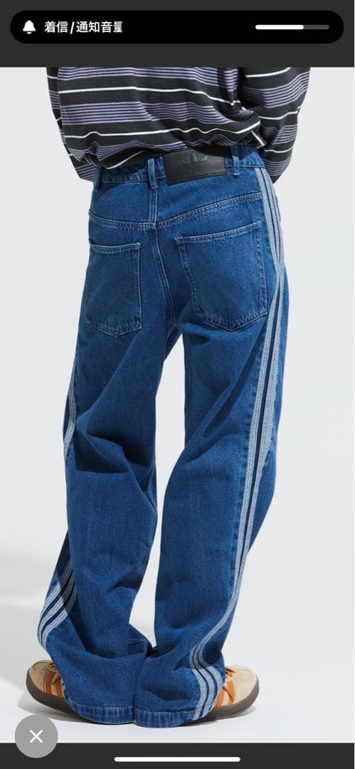 アディカラー デニム ファイヤーバードパンツ /adidas Originals