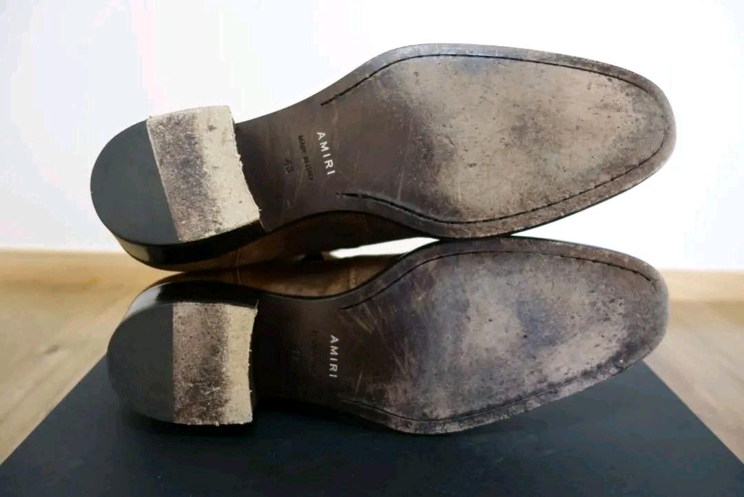 正規品 AMIRI アミリ バックルスウェードブーツ