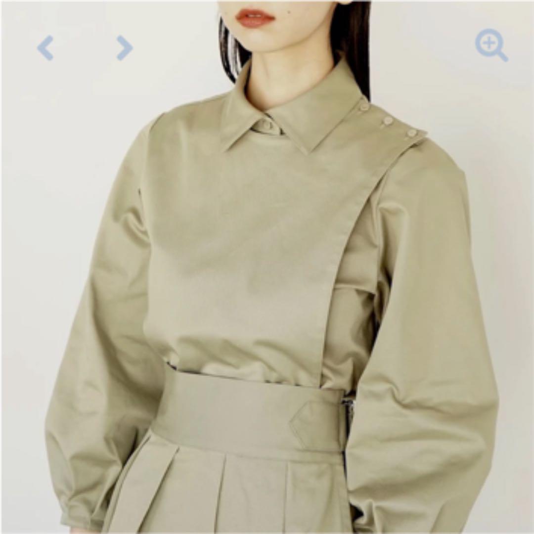 高品質新作 foufou shirts collar flap blouse 3 15迄 qpLSM-m66527582867 新品特価