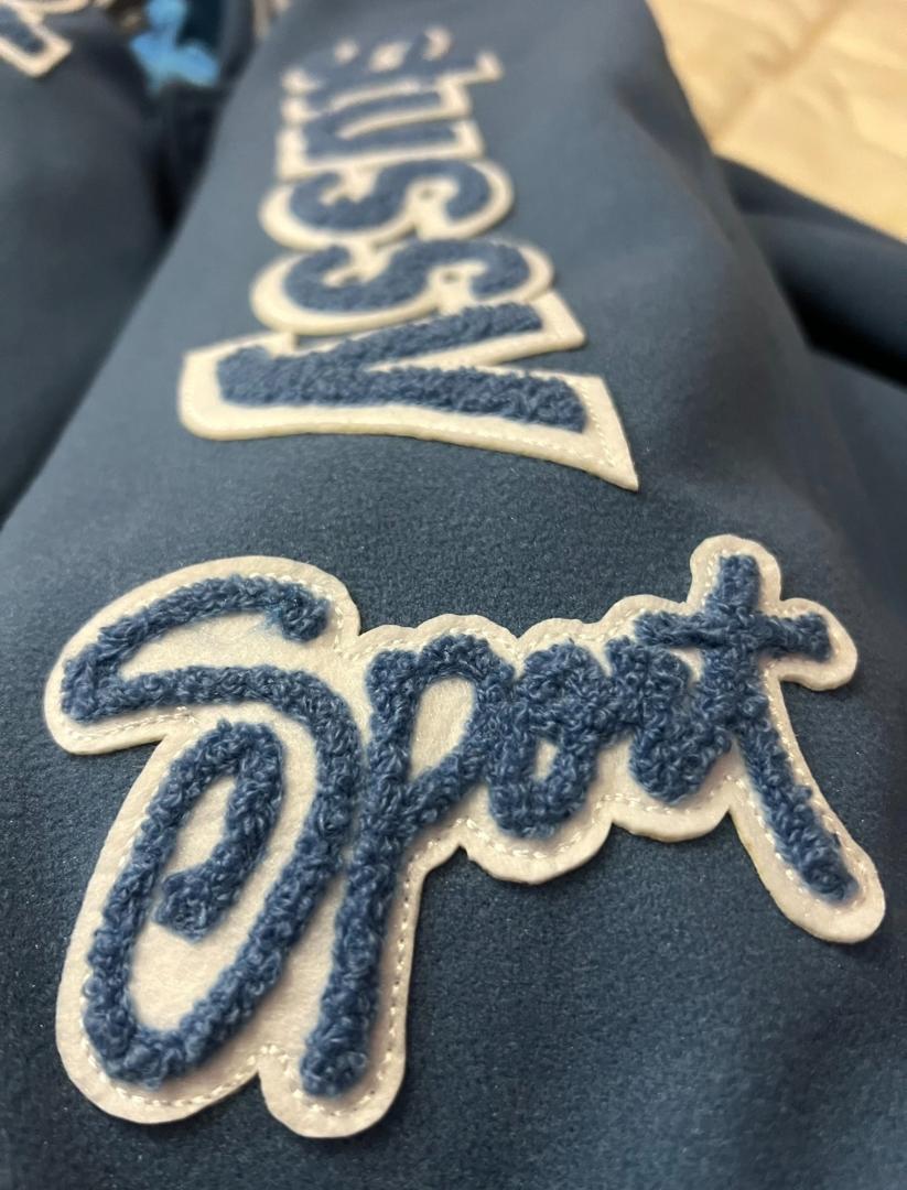ジャケット・アウター STUSSY VARSITY JACKET COMPETITION