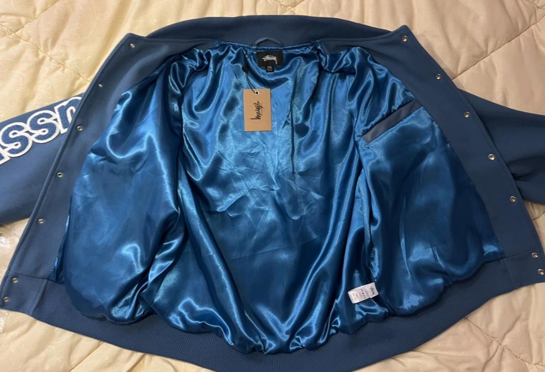 ジャケット・アウター STUSSY VARSITY JACKET COMPETITION